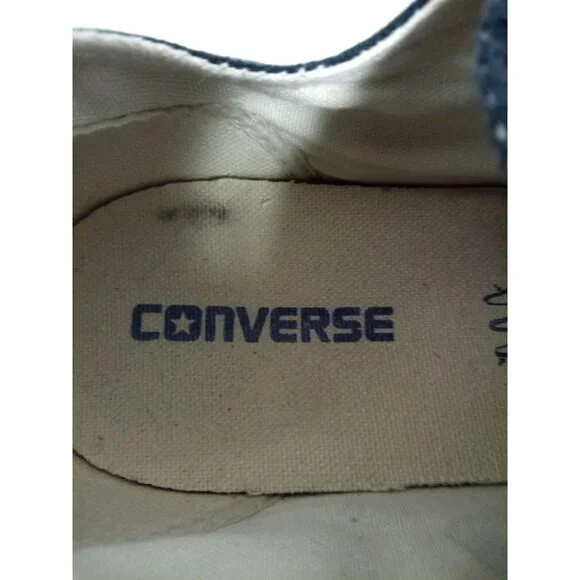 Converse Men's Black White Classic Low Tops Shoes Size Men's 9 - Picture 10 of 12